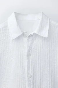 CHEMISE DOBBY BRODÉE