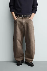 BARREL FIT PANTS