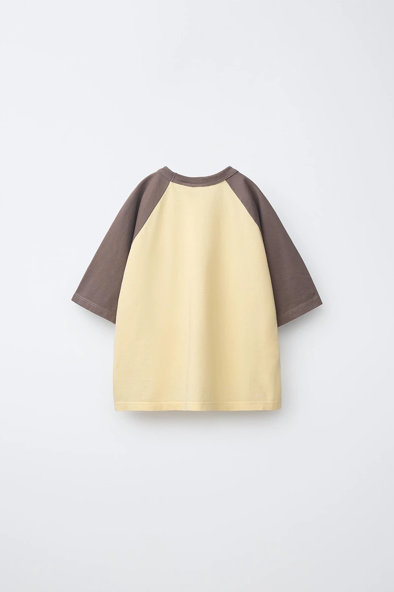 T-SHIRT MANCHES RAGLAN