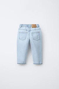 RIPPED LOW BAGGY JEANS