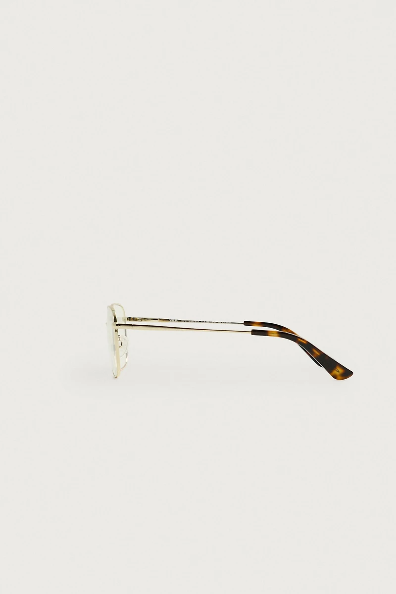 SQUARE METAL SUNGLASSES