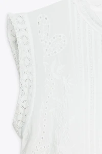 BLOUSE ENTRE-DEUX SANS MANCHES ZW COLLECTION