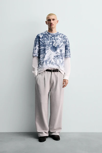 CHAMPION ® X ZARA AMERICAN FOOTBALL PRINT T-SHIRT