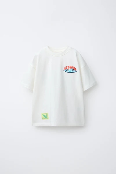 BEST VIBES PRINTED T-SHIRT