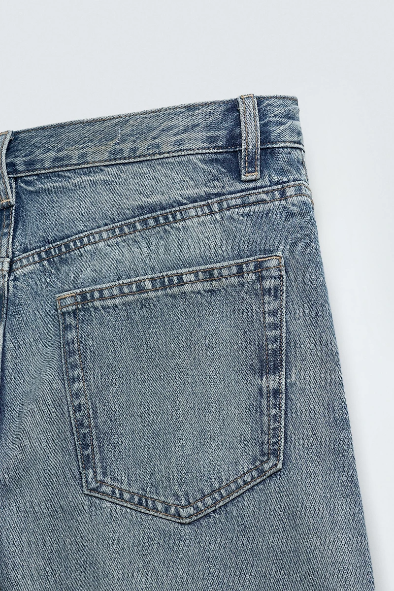 SLIM CROPPED FIT JEANS