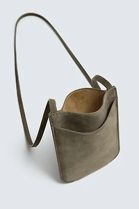 LEATHER CROSSBODY BAG