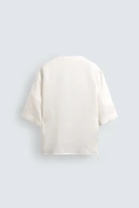 100% LINEN RELAXED FIT SHIRT