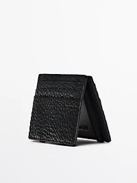 Nappa leather "magic" wallet