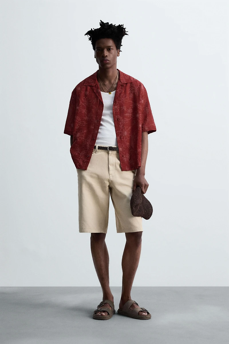 TEXTURED FLORAL SHIRT © OTIS KWAME KYE QUAICOE