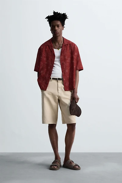 TEXTURED FLORAL SHIRT © OTIS KWAME KYE QUAICOE