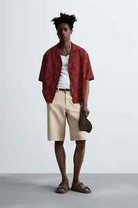 TEXTURED FLORAL SHIRT © OTIS KWAME KYE QUAICOE