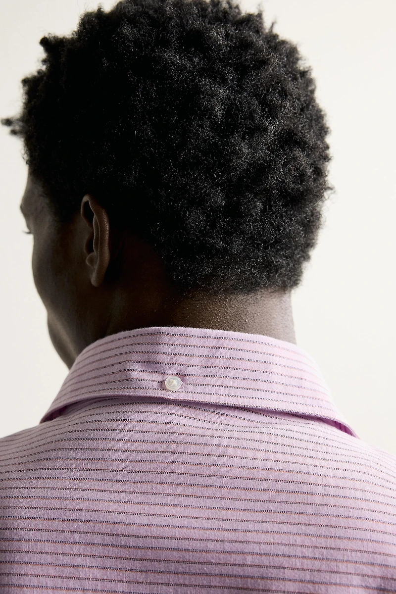 STRIPED REGULAR FIT SHIRT