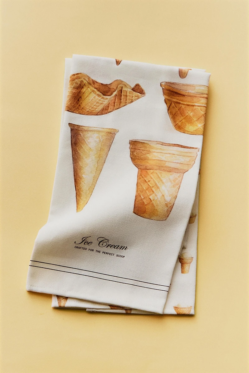 ICE CREAM KITCHEN TOWEL PACK (PACK OF 2)