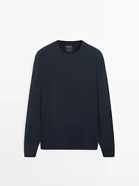 Pull en maille 100 % laine