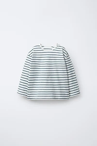 THREE-PACK OF SOLID AND STRIPED T-SHIRTS