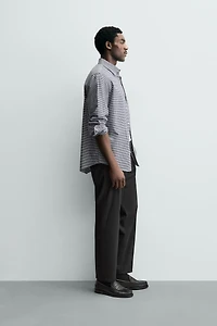REGULAR FIT WOOL BLEND NON-IRON PANTS