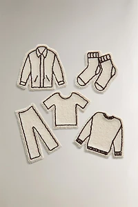 THERMO-ADHESIVE CLOTHING PATCHES (SET OF 5)