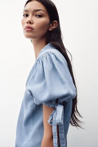 SHORT SLEEVE TIE SHIRT