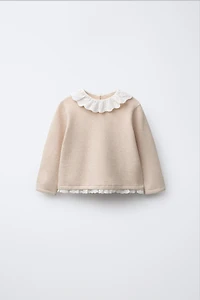LACE KNIT SWEATER
