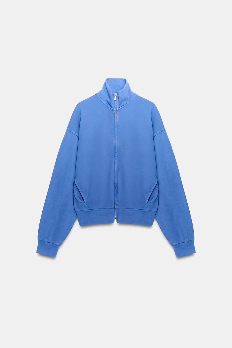 COTTON ZIPPER JACKET