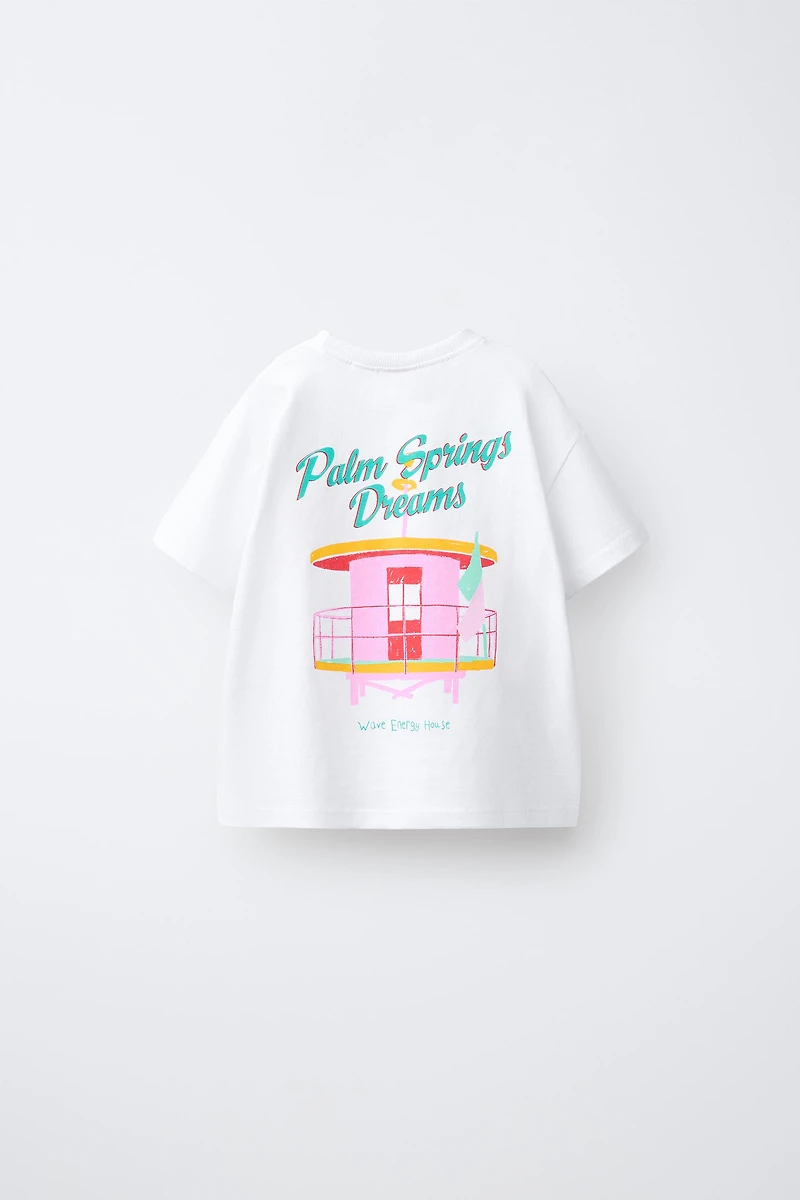 T-SHIRT IMPRIMÉ CABINE