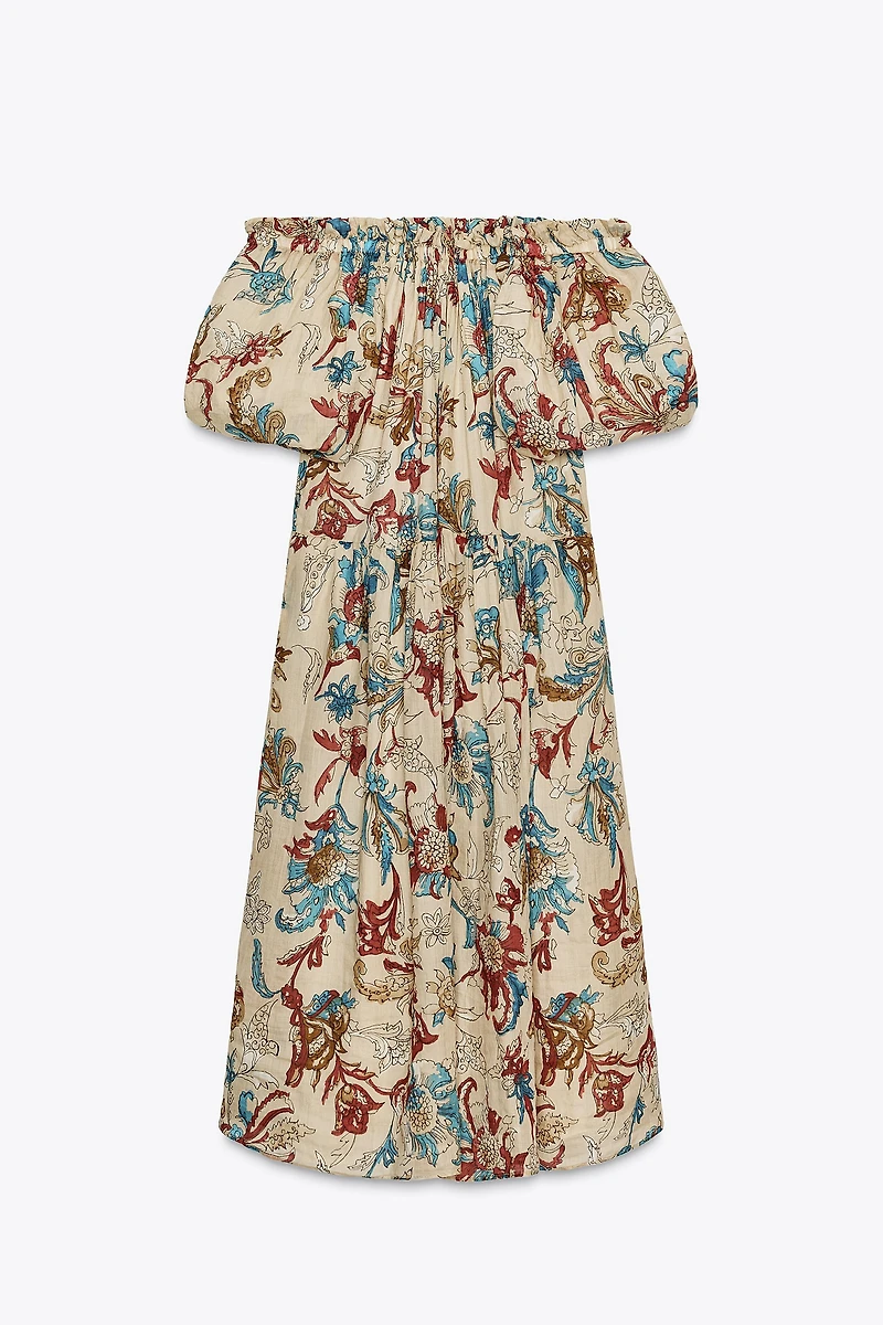 ZW COLLECTION RAMIE PRINT DRESS