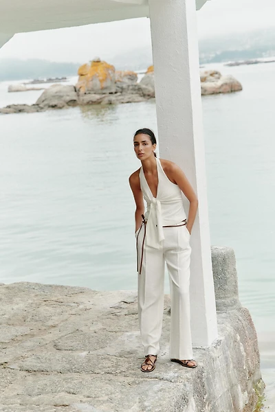 KNOT HALTER VEST