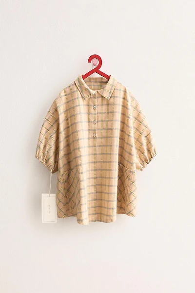 ZARA TIMELESS - PLAID SHIRT DRESS