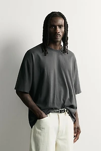 BASIC WASHED RELAXED FIT T-SHIRT