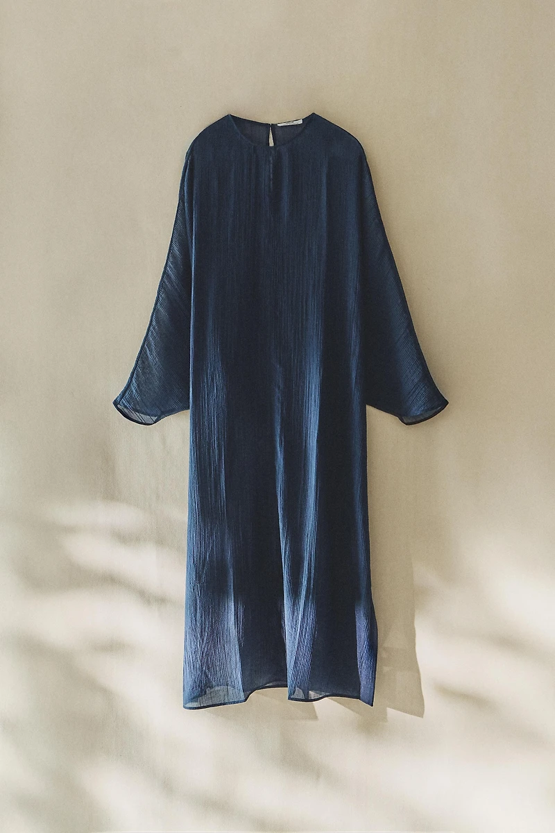ROBE DE PLAGE TEXTURÉE