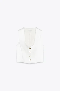 GILET SATINÉ ZW COLLECTION