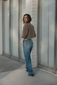 GILET COURT EN MAILLE