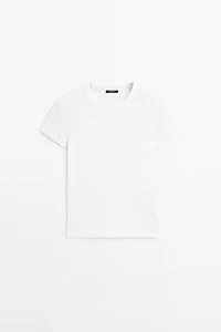 100% cotton short-sleeve T-shirt