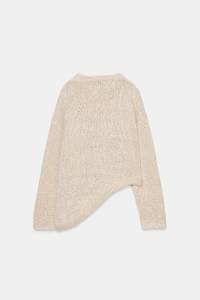 ASYMMETRIC KNIT JUMPER
