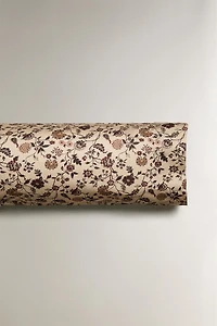 TAIE D’OREILLER SATIN IMPRIMÉ FLEUR