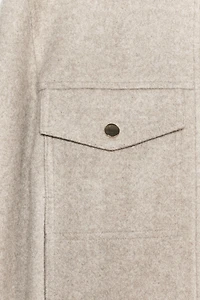 VESTE DOUCE FERMETURE ÉCLAIR