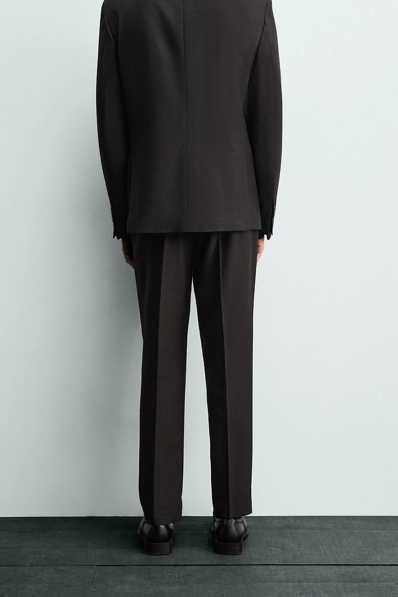 HOUNDSTOOTH SUIT PANTS