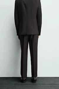 HOUNDSTOOTH SUIT PANTS