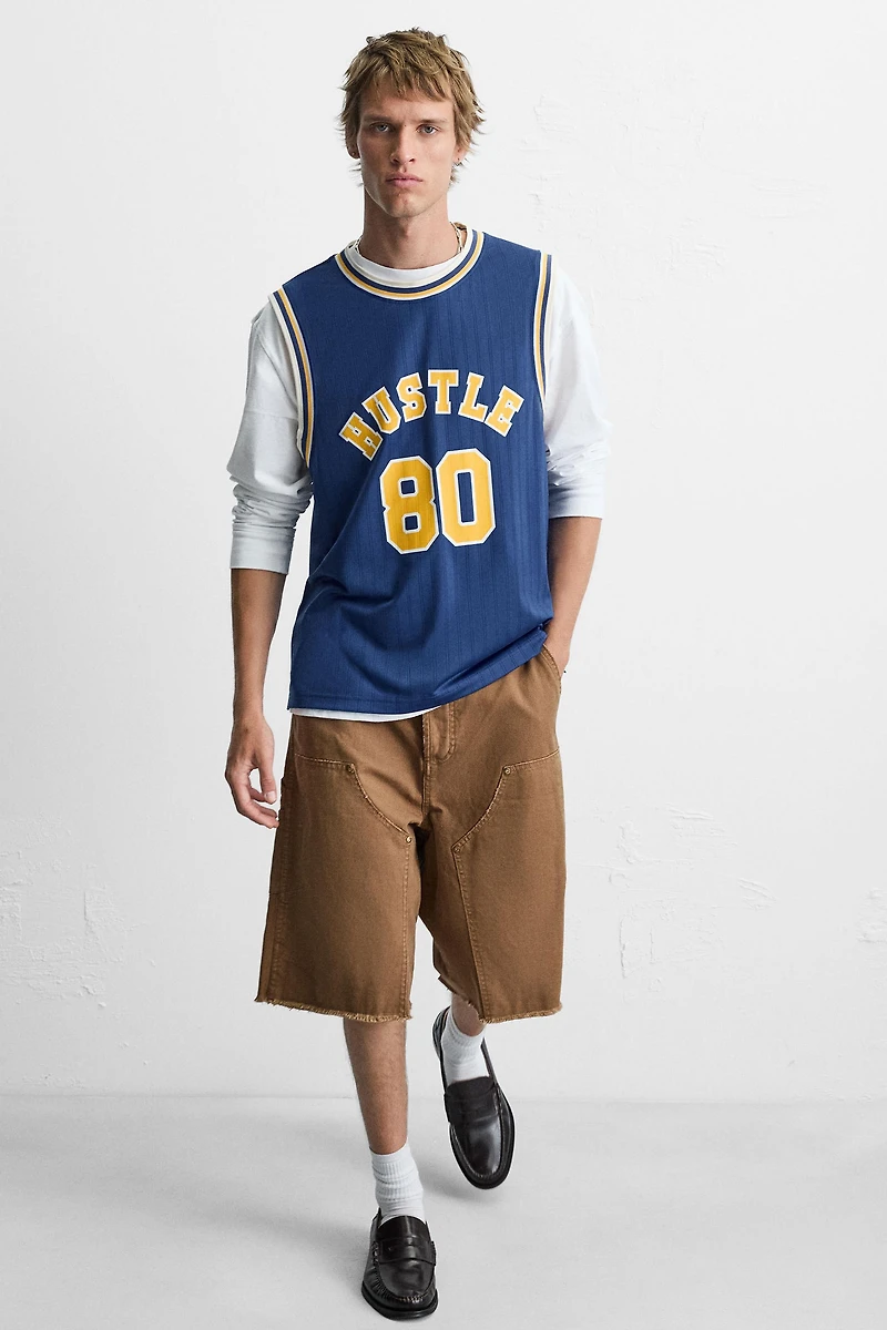 DÉBARDEUR BIMATIÈRE VARSITY