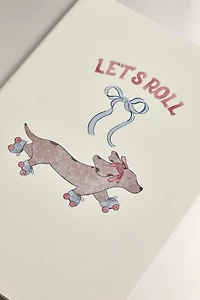 SKATING DOG NOTEBOOK (SET OF 2)