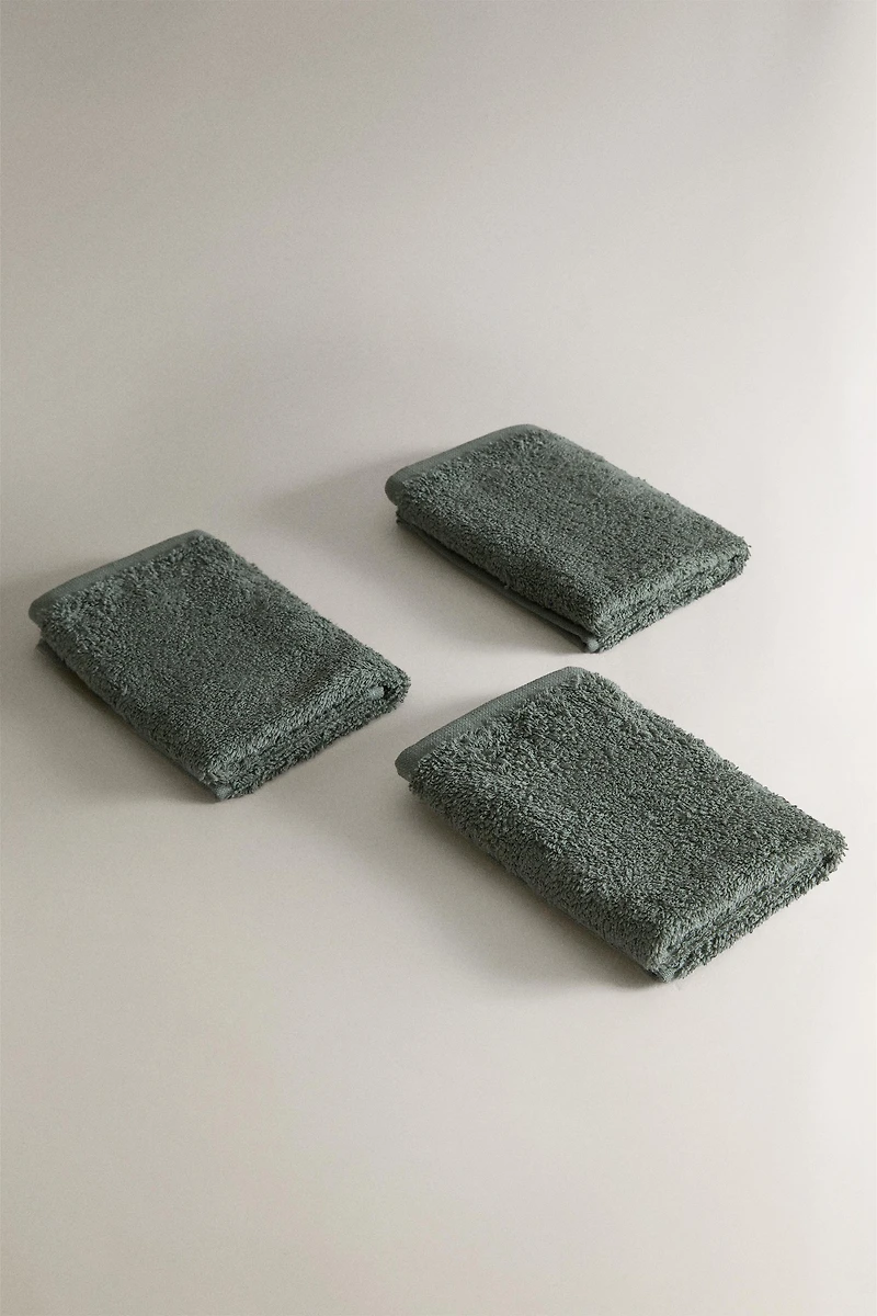 PACK OF COTTON HAND TOWELS (PACK 3)