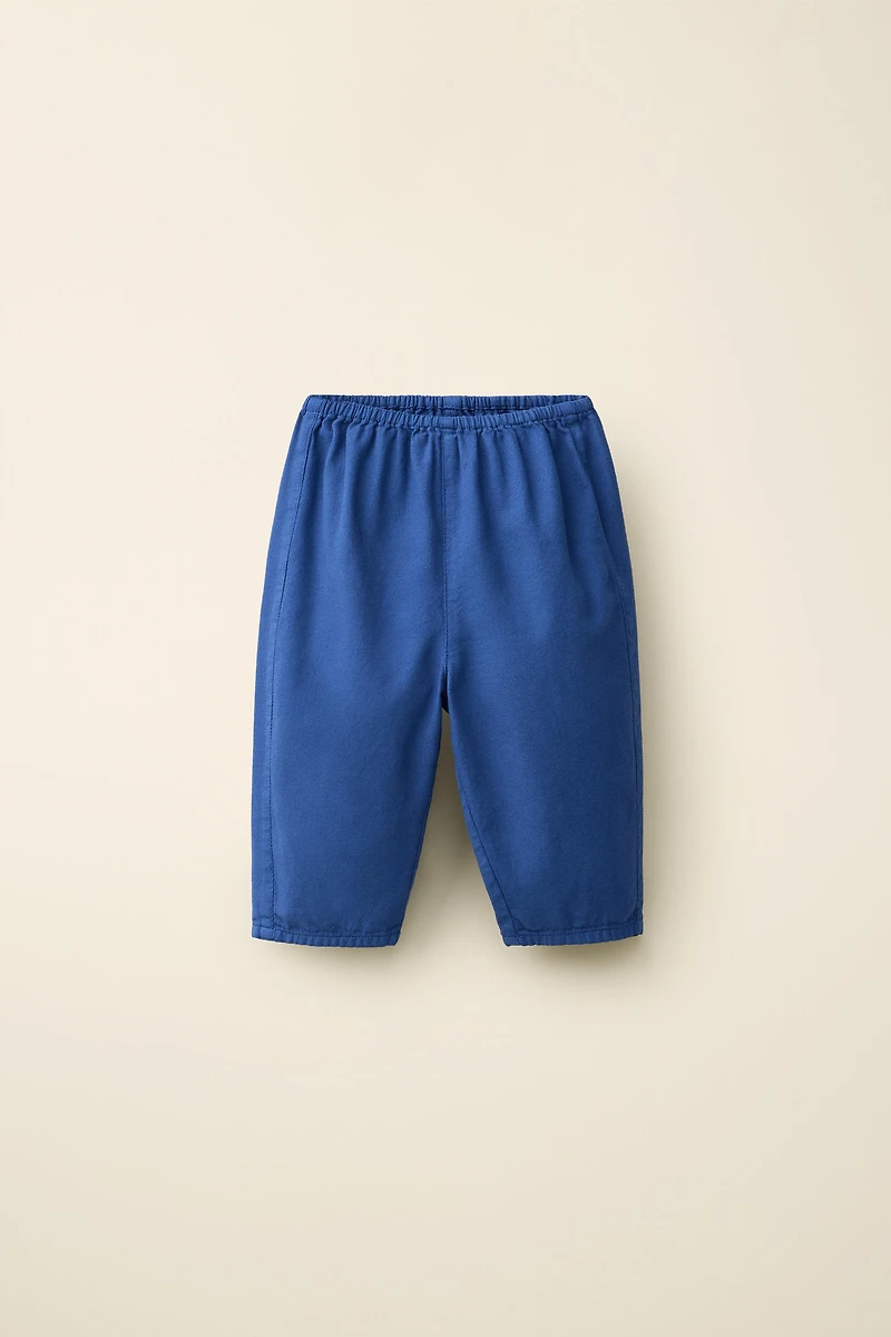 CANVAS PANTS CREATED BY CARAMEL LONDON X ZARA