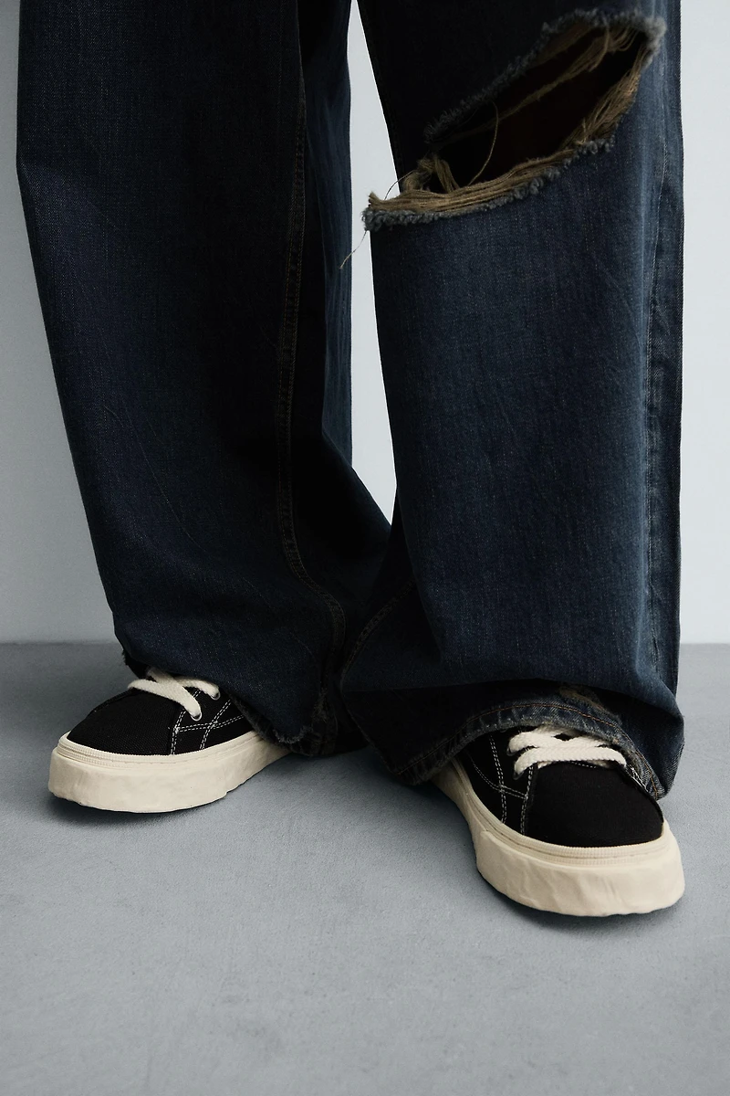 CHUNKY FABRIC SNEAKERS