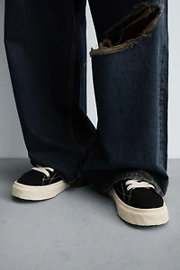 CHUNKY FABRIC SNEAKERS