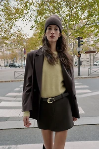 VESTE CROISÉE OVERSIZE