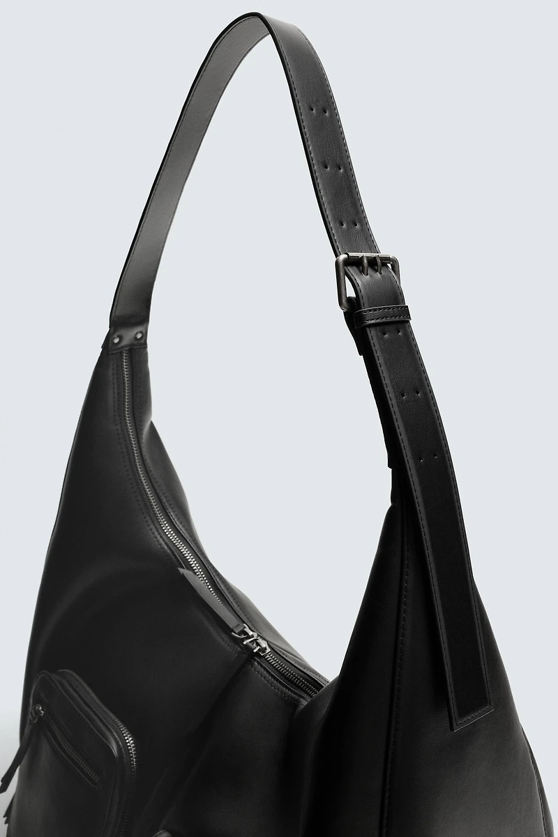 MULTI-POCKET SHOULDER BAG