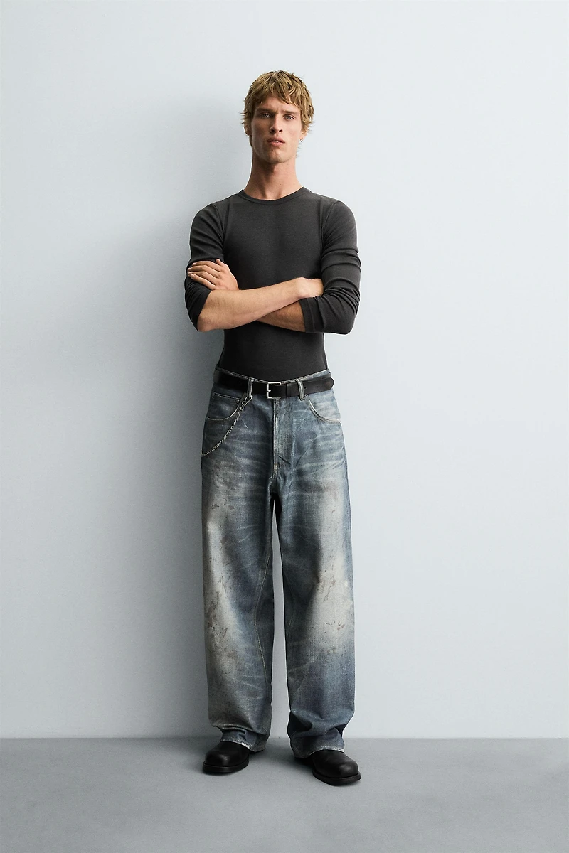 JEAN BAGGY FIT IMPRIMÉ
