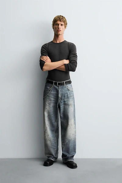 JEAN BAGGY FIT IMPRIMÉ