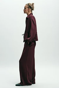 DRAWSTRING SAFARI JACKET