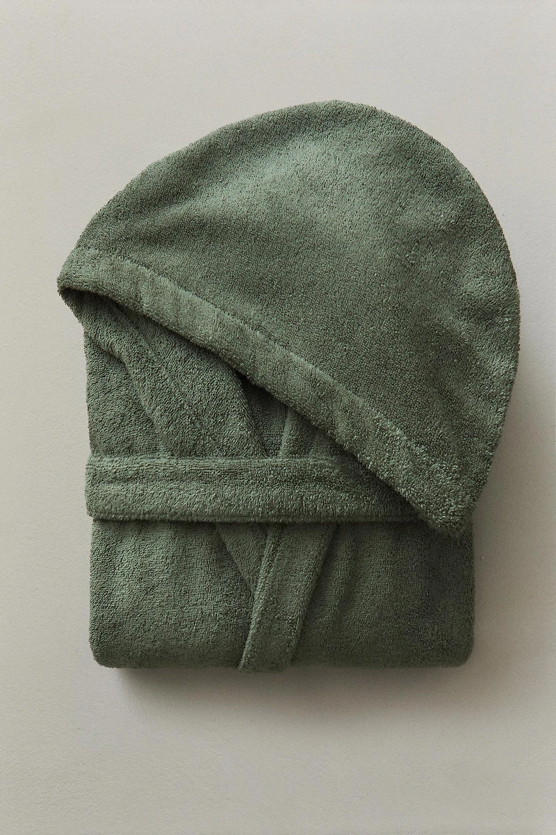HOODED BATHROBE (360 GXM²)